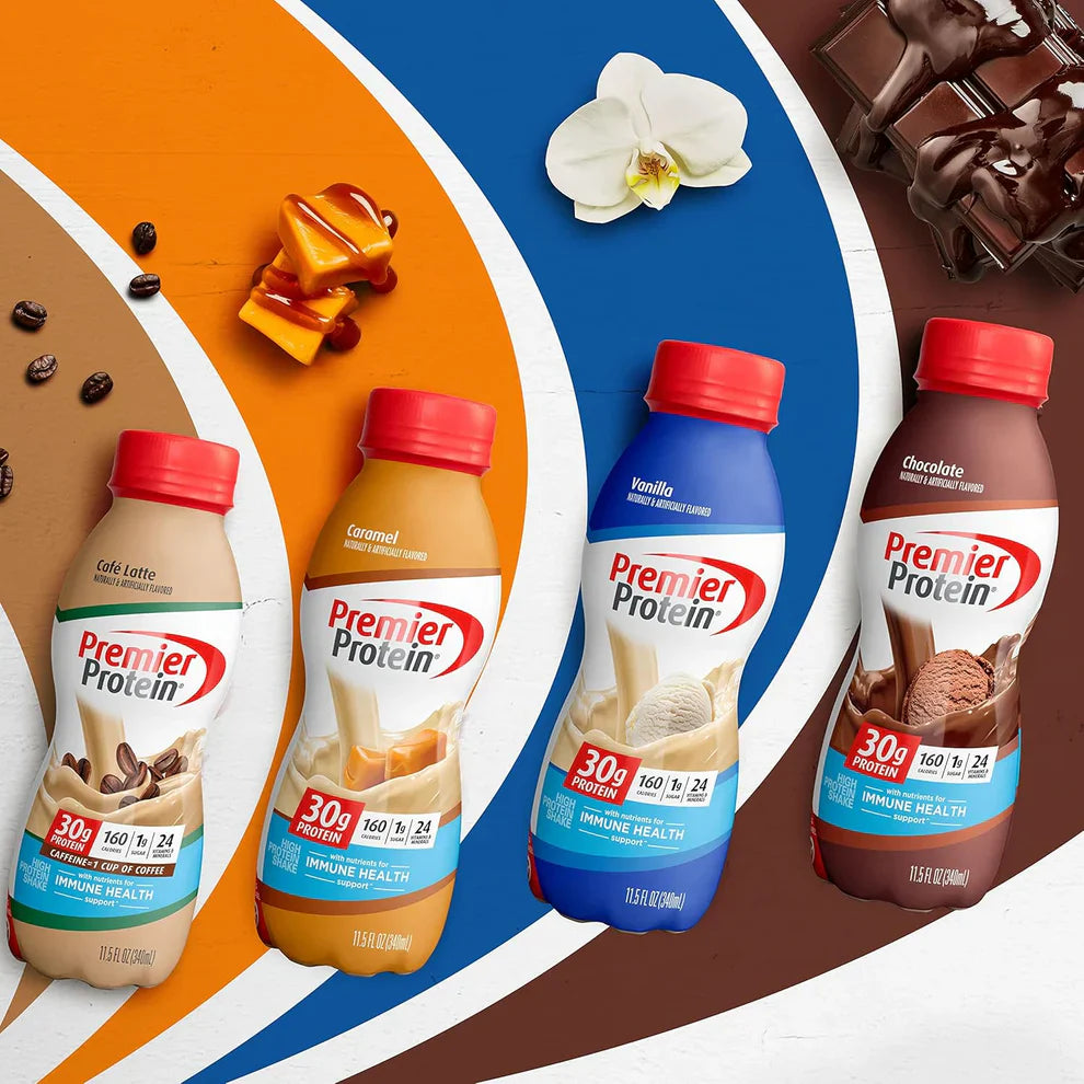Premier Protein Shake | 30g Protein & 1g Sugar | 12 Pack