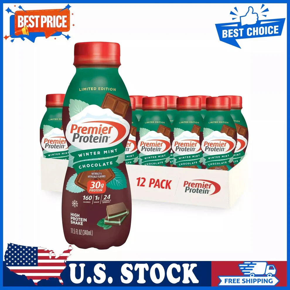 Premier Protein Shake | 30g Protein & 1g Sugar | 12 Pack